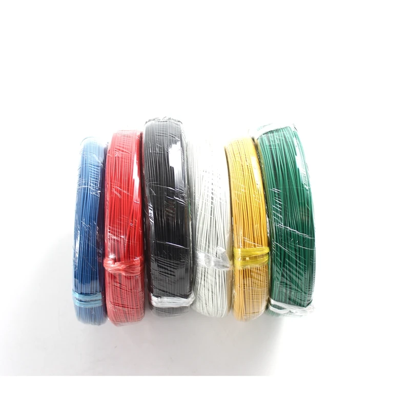 Квадратный одножильный твердый провод 30AWG ~ 10AWG BV 0 06 мм 6 изолированный