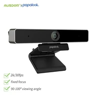 papalook pa920 webcam 1080p hd 5mp ultra 2k live web camera with dual microphone tripod for video conferencing