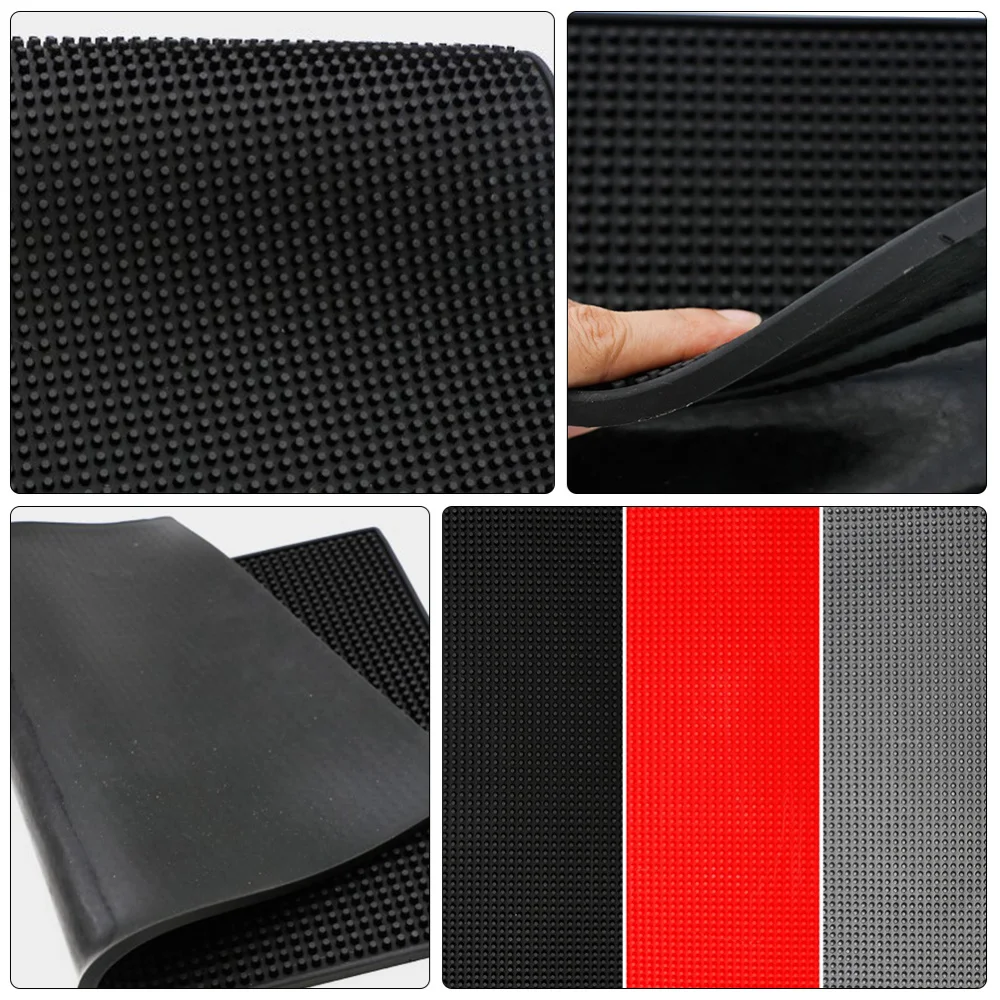 

1Pc Salon Hairdresser Tools Skid-proof Pad Hair Trimmers Holder Pad (Black)