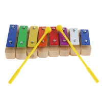 8 notes xylophone sound block glockenspiel hand percussion children preschool toys gift