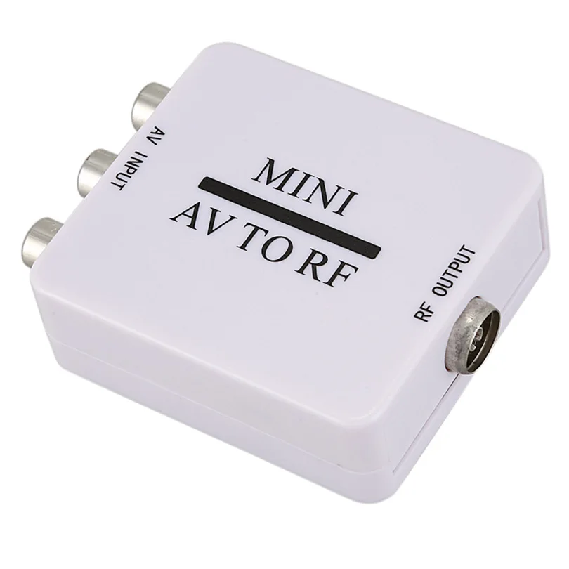 Оригинальный мини Rca Cvsb Av на радиочастотный адаптер 67 25 МГц 61 видео Аудио ТВ