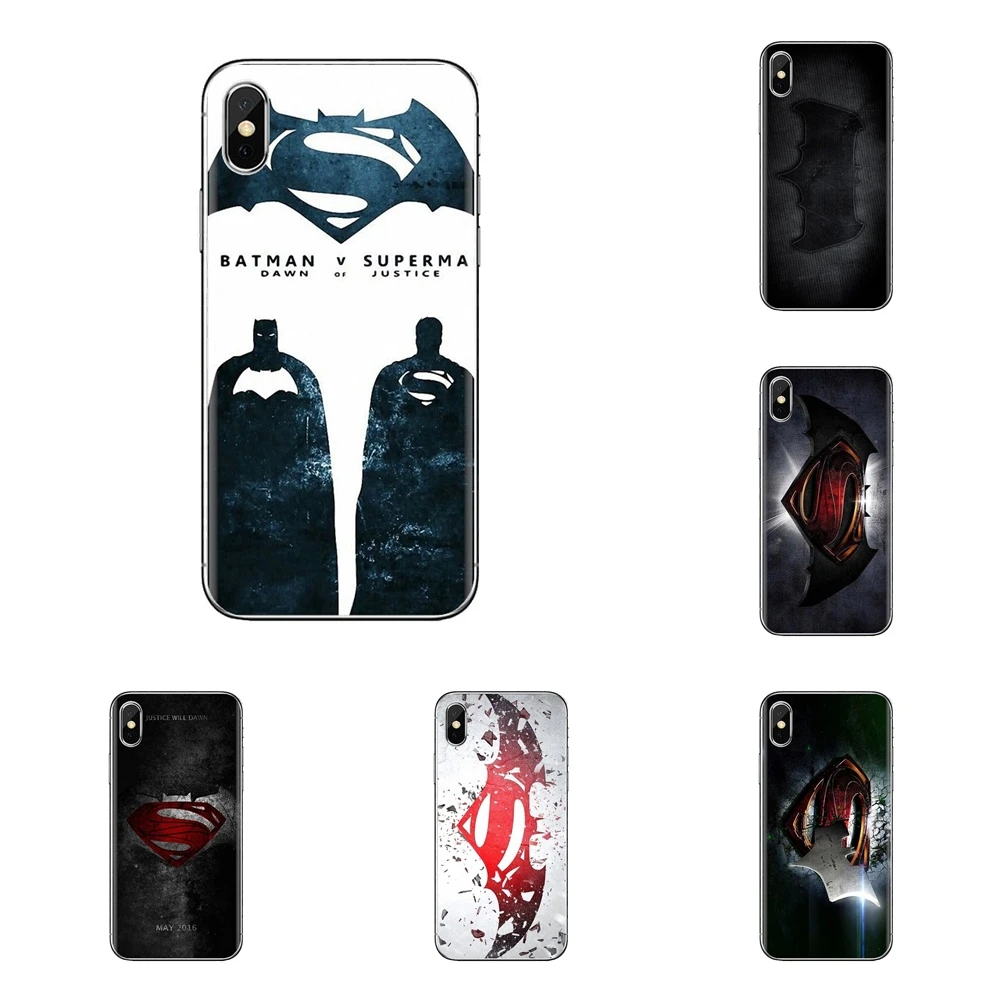 Фильм Бэтмен против Супермена логотип 2016 мягкий ТПУ чехол для телефона samsung Galaxy S3