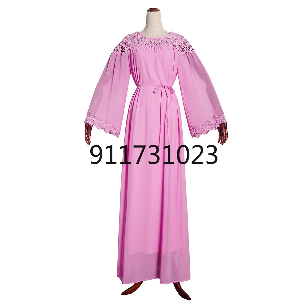 African Dresses for Women 2021 Spring and Autumn Long Sleeve Solid Color Dress Maxi Clothes | Тематическая одежда и