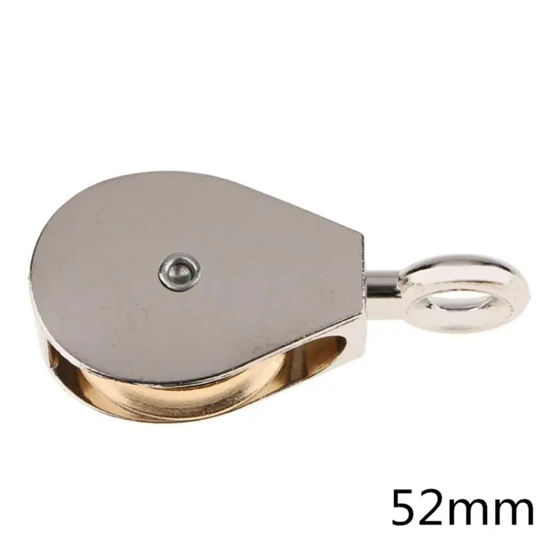 

Small Metal Fixed Pulley Moving Pulley Hanging Wheel Single/Double Pulley Kids Toy