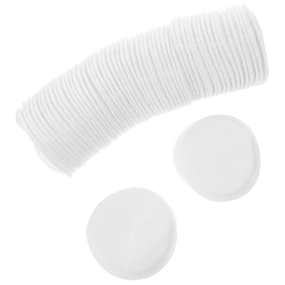 

200Pcs Practical Thicken Makeup Remover Creative Facial Cleaning Pads White