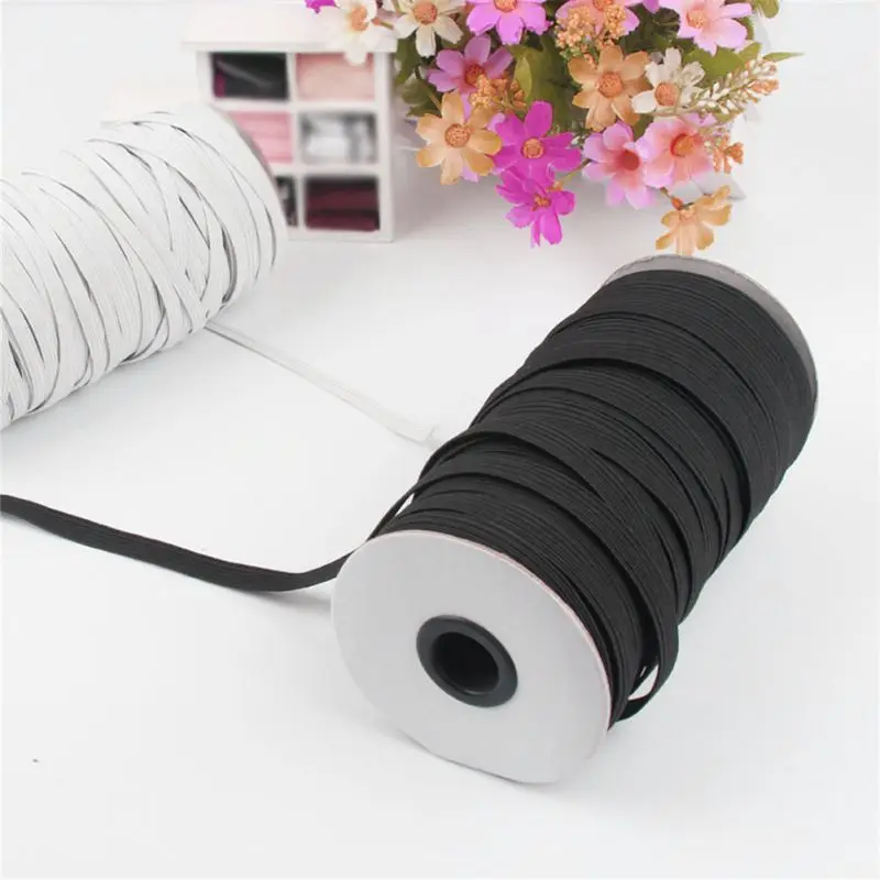 Эластичная резинка для шитья эластичная талии 100 ярдов латексная веревка|Шнуры| |