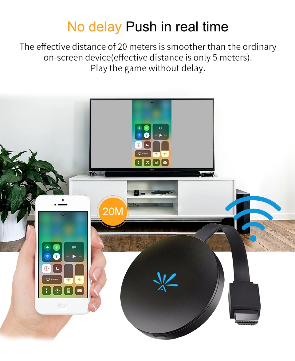 KuWFi tv Stick 5 ГГц беспроводной HD цифровой HDMI ключ высокоскоростной WiFi Дисплей ТВ ключ поддержка Miracast Airplay для Apple Android