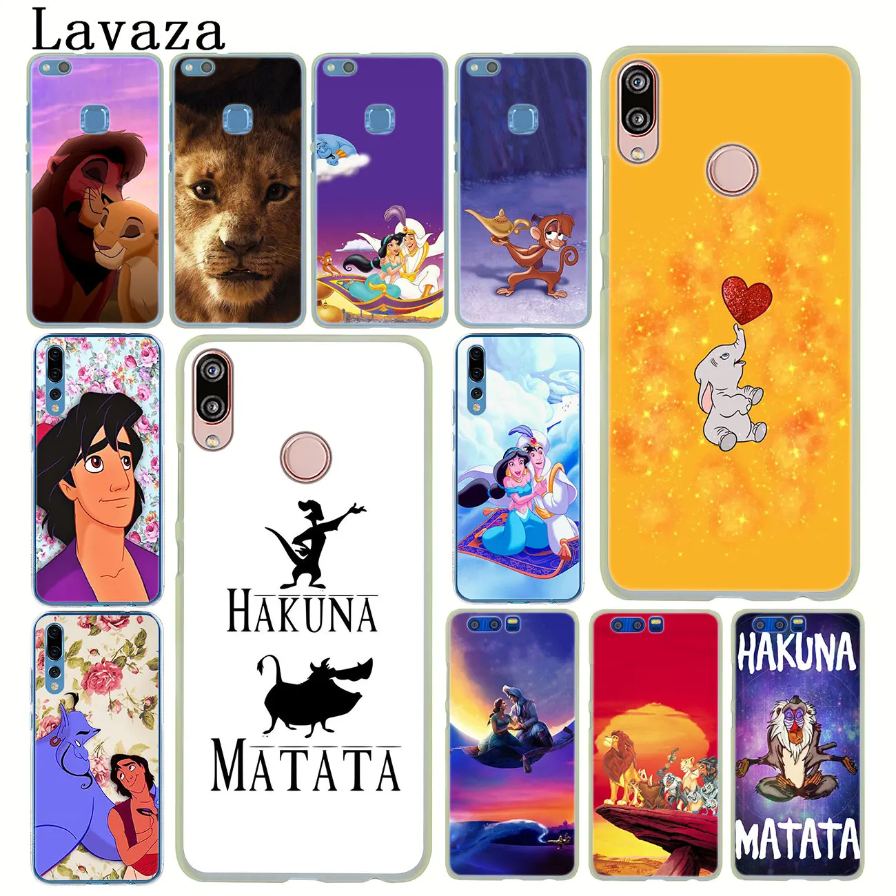 Чехол для телефона Lavaza The lion king Aladdin huawei P30 P20 P10 P9 Plus P8 Lite Mini 2017 2016 P smart Z
