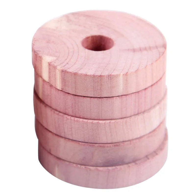 Деревянные вешалки-кольца для хранения и защиты одежды 30 шт. | Дом сад