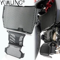 motorcycle accessories radiator oil cooler engine guard protector grille grill cover for ducati hypermotard 950 rve sp 2020 2021