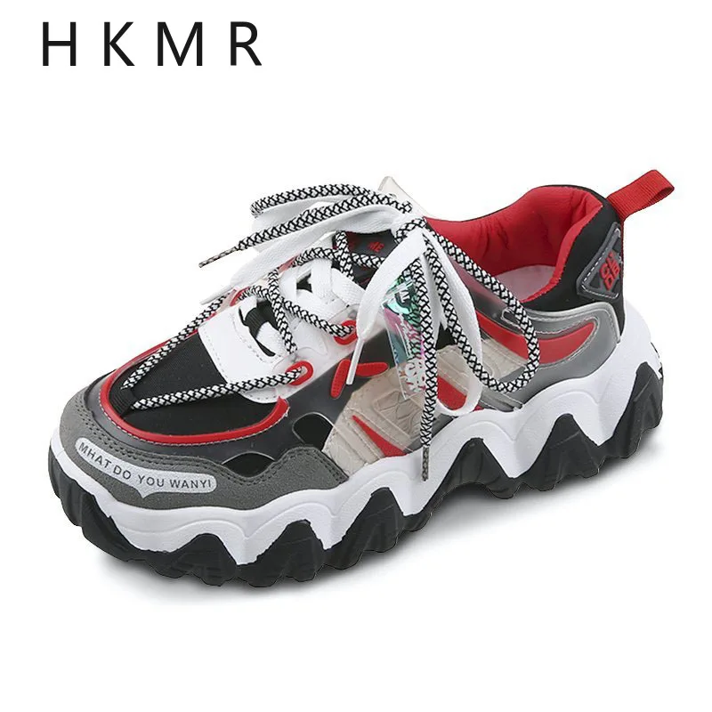 

Stylish Women Casual Sneakers Color Matching Dad Shoes Women Harajuku Platform Wedge Korean White Breathable Running Footwear