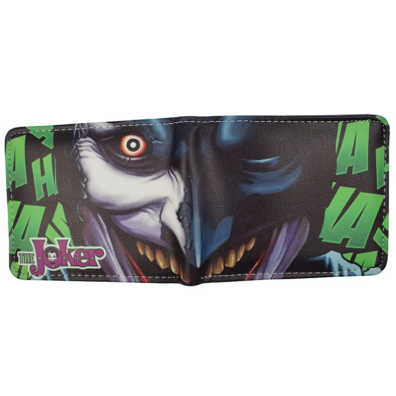 DC Joker кошелек высокого качества HAHAHA PU короткий кошелек кошельки для монет