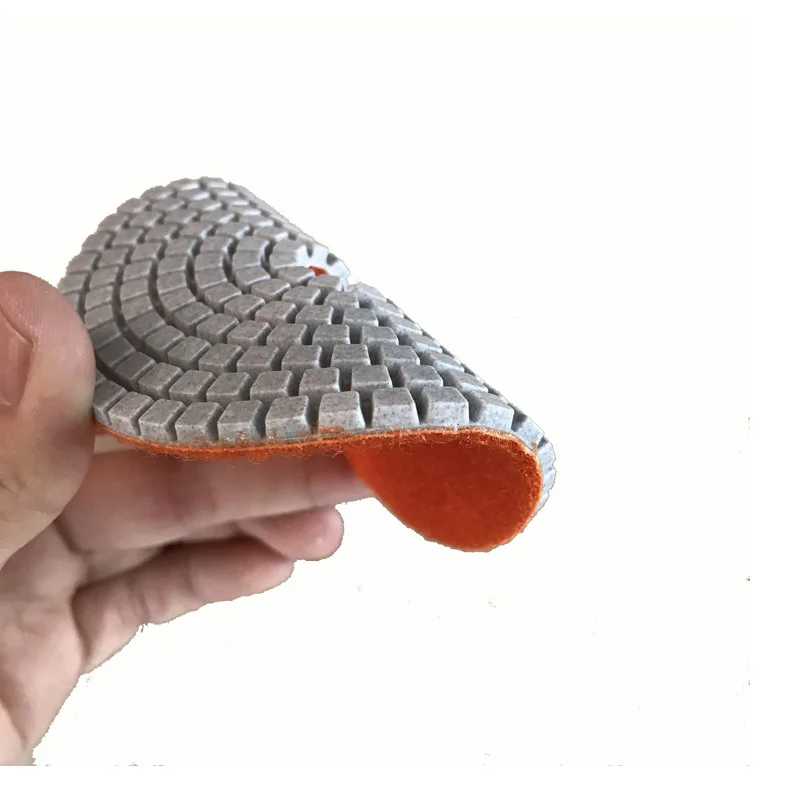 

14 шт./набор, алмазные насадки для полировки бетона, гранита, мрамора, цемента