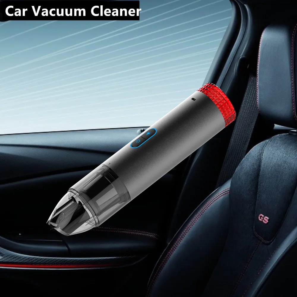 

GKFLY Handheld Vacuum Cleaner Portable Handy Home Car Vacuum Cleaners Wireless 4000Pa Strong Suction Mini Cleaner