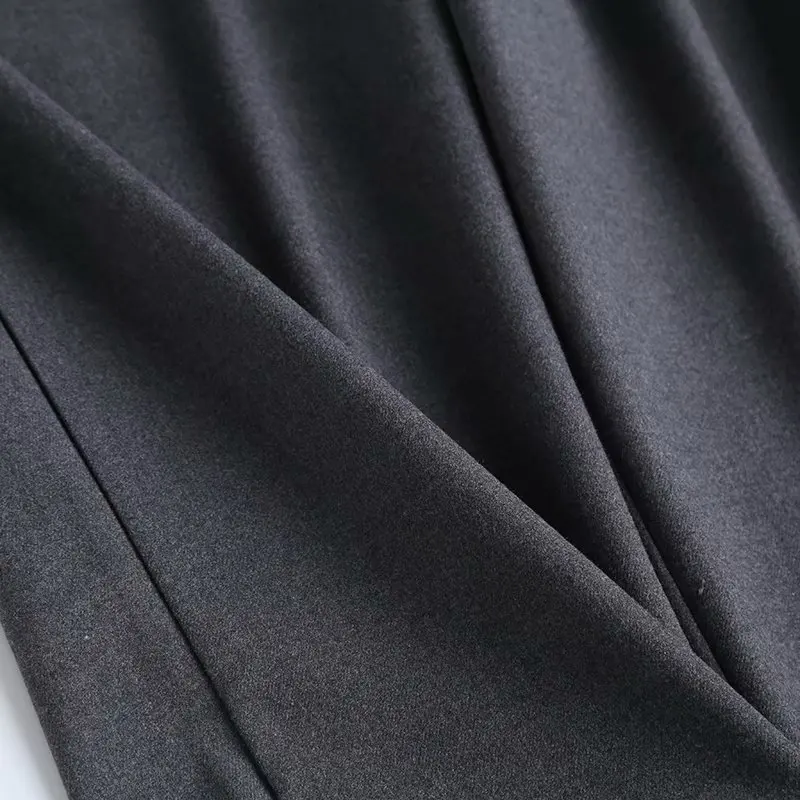 

Toppies 2021 Winter Woolen Pants for Women 70% Wool Suit Pants High Waist Thicker Trousers Streetwear