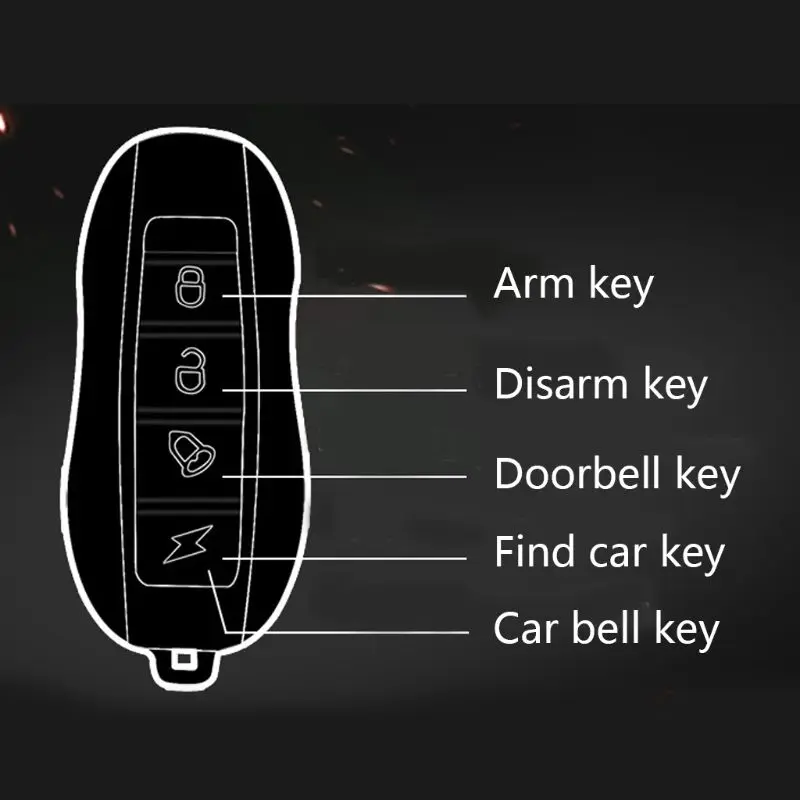 

Remote Control Wireless Bike Security Alarm USB Charging Bicycle Anti-Theft Lock Padlock Device Cycling Accessories