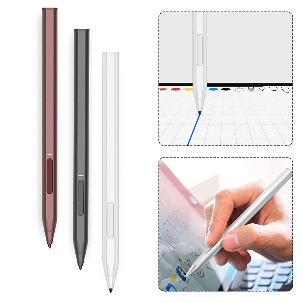 Перезаряжаемые магнитная ручка стилус для Microsoft Surface Pro 7/6/5/4/3 Новый Aablet планшеты