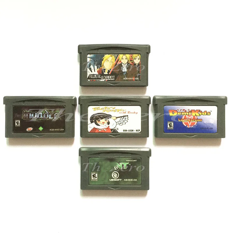 Картридж для видеоигр картридж Invader полностью металлический Rocry Rocky Tnt