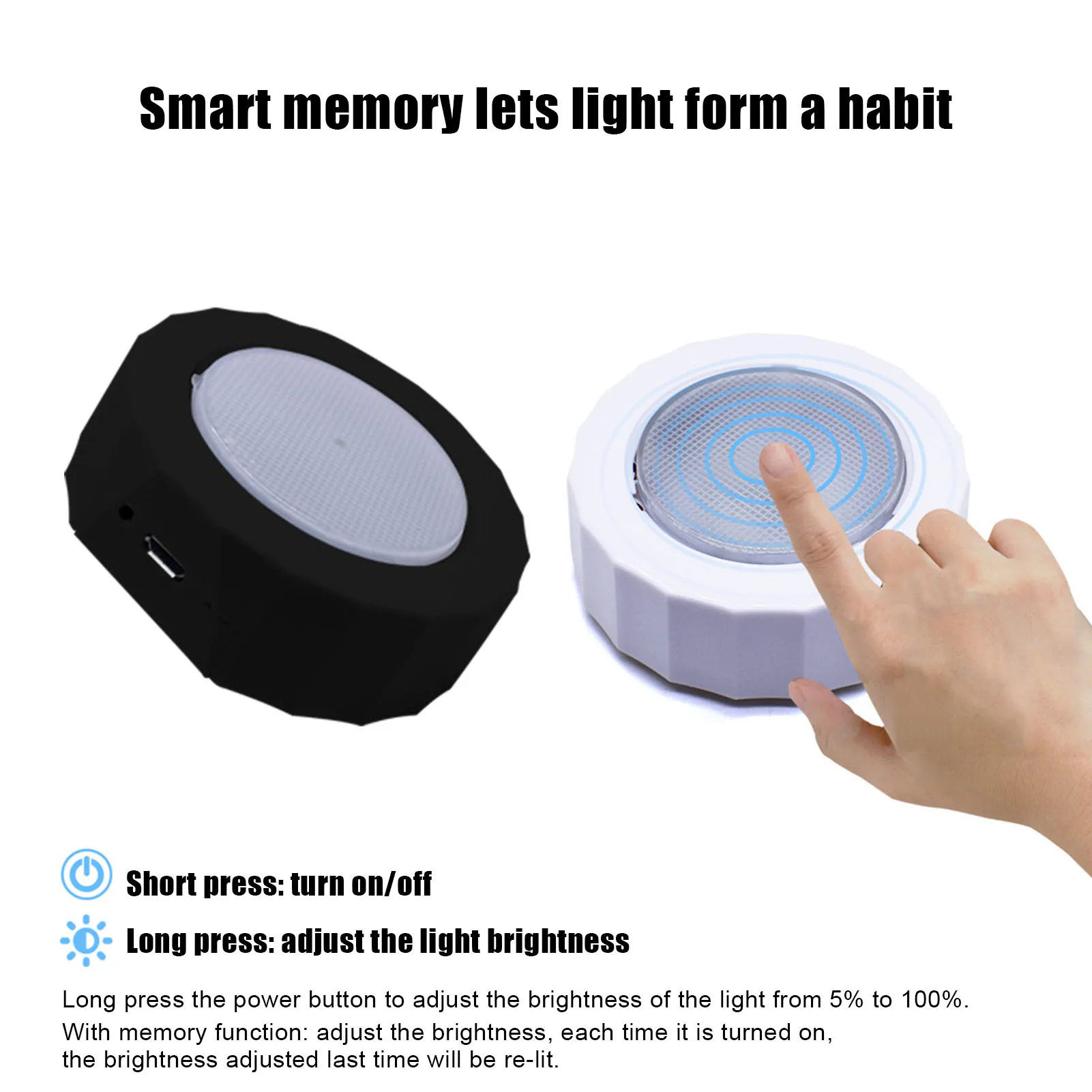 Автомобильный светильник для чтения с голосовым управлением индукционный