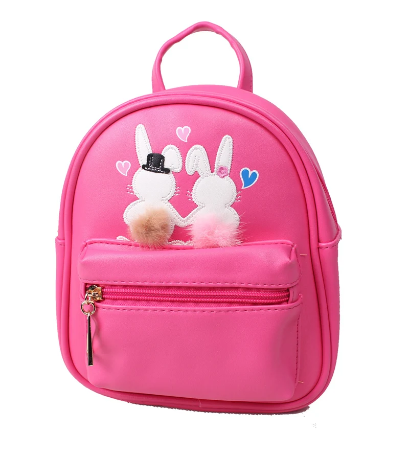 Heopono/Лидер продаж Модный рюкзак из искусственной кожи с рисунком кролика Хорошее