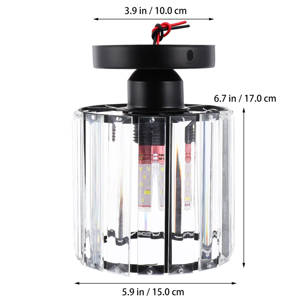 

1Pc Vintage Lantern Nordic Iron Ceiling Lamp for Home Wedding Decoration