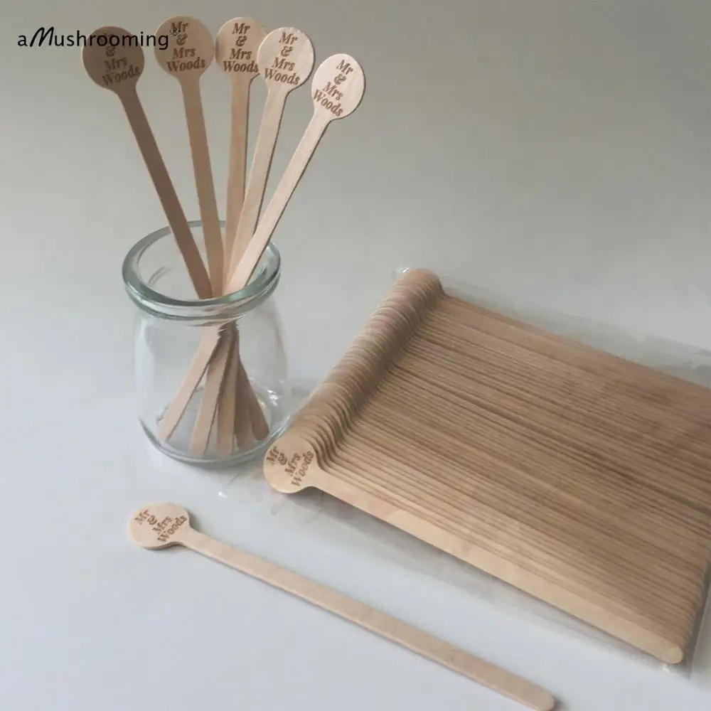 Персонализированные ручные палочки для дома кухни принадлежности барной посуды