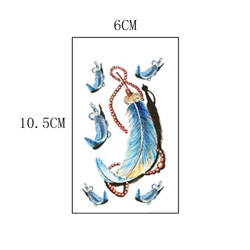 Temporary Tattoo Stickers For Men And Women, Butterfly, Lotus, Animal False Tattoo, Waterproof And Durable, Body Art, Arms, Legs