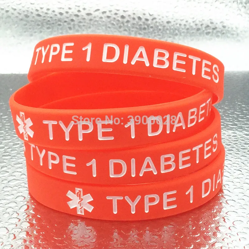 1 шт. тип диабет Инсулин зависимый медицинский сигнал аварийное лечение