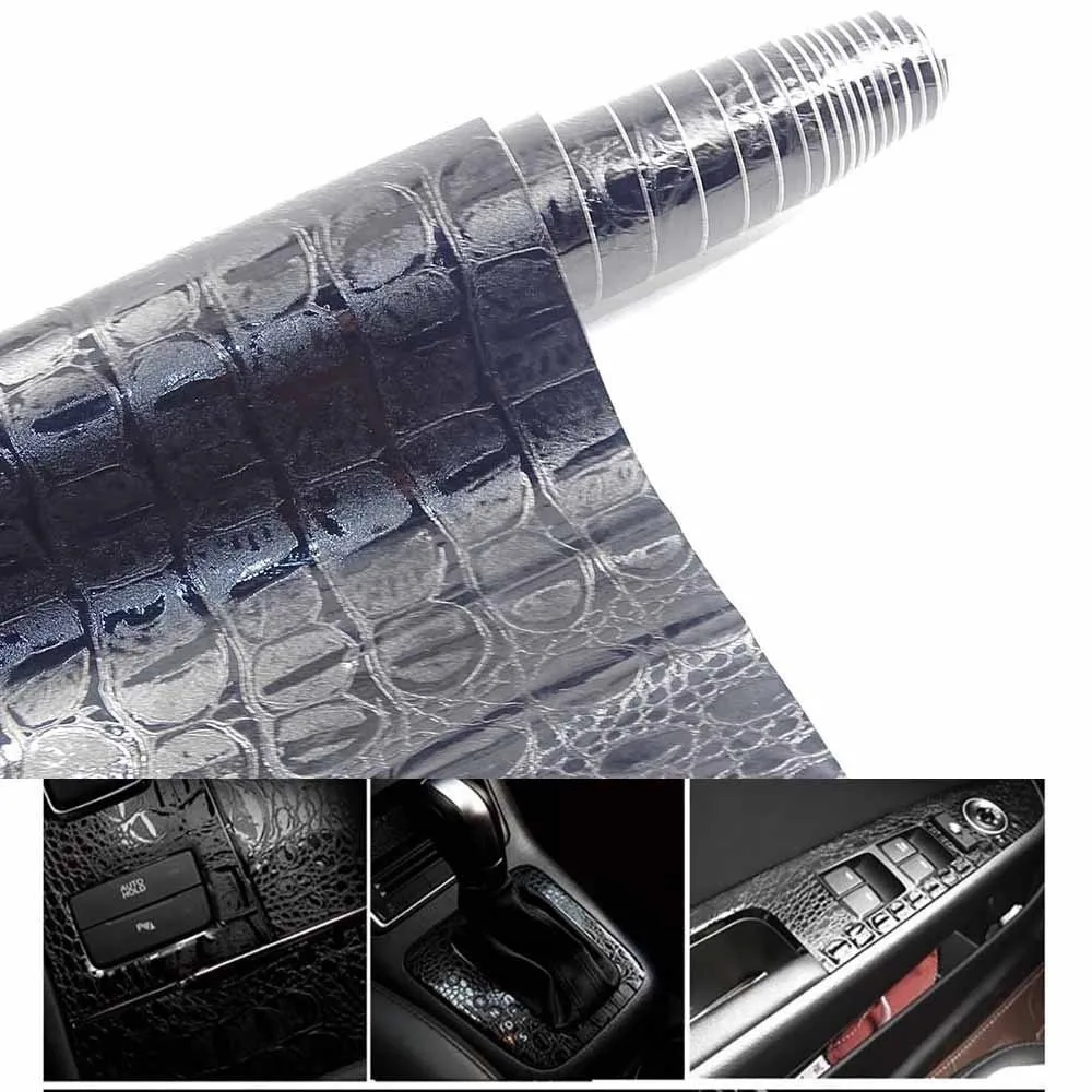 Автомобильная наклейка 150*20 см пленка для интерьера автомобиля текстурное