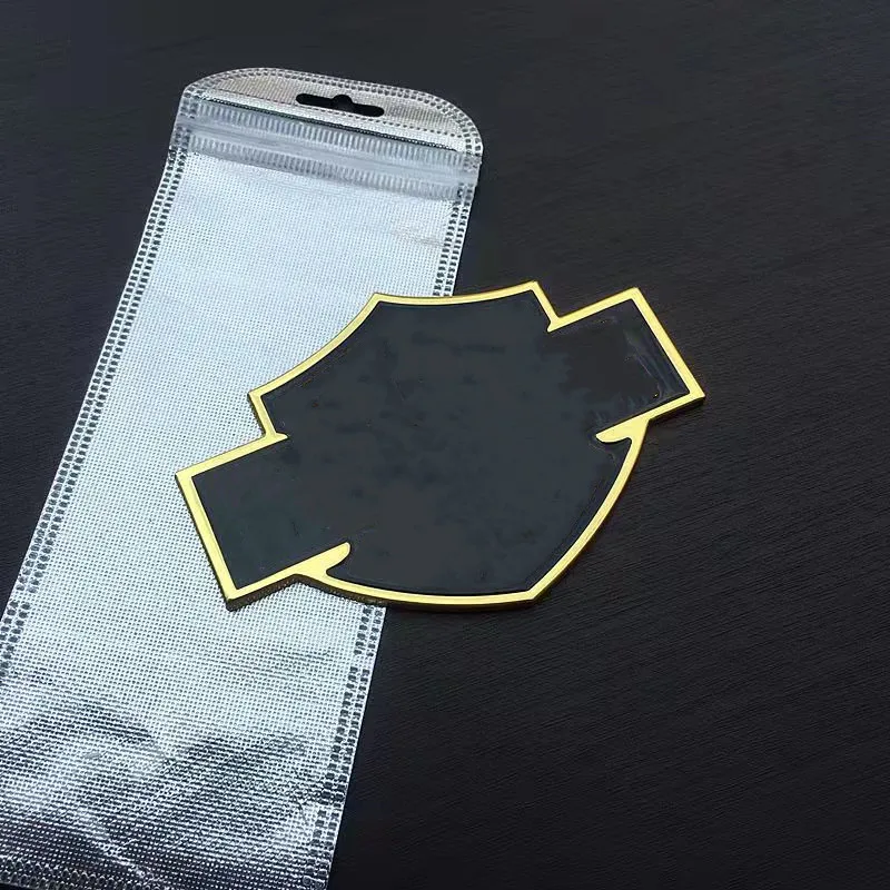 

3D stickers emblem tank compatible Motorcycle Aluminum sticker Escape Moto Exhaust Muffler for Road Glide Special Sportster 883