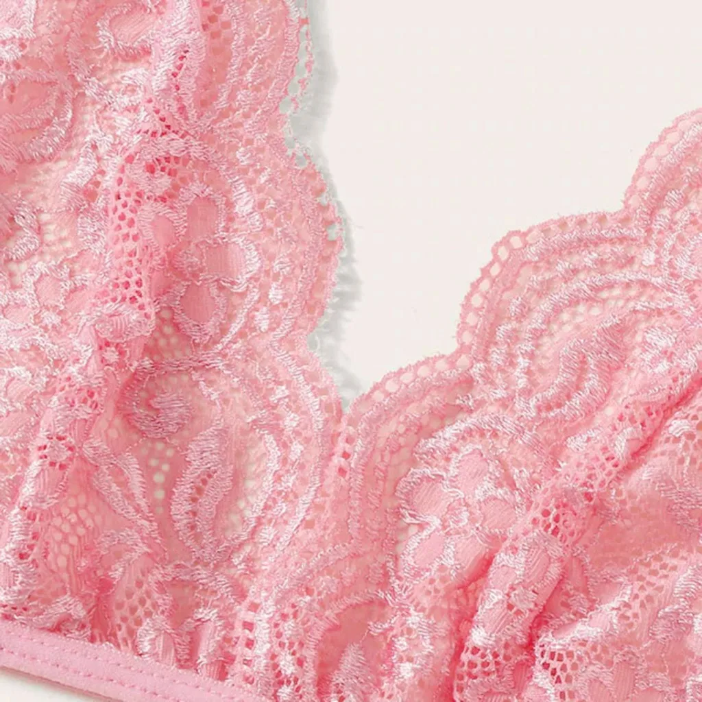 Комплект женского нижнего белья новый женский кружевной бюстгальтер с V-образным