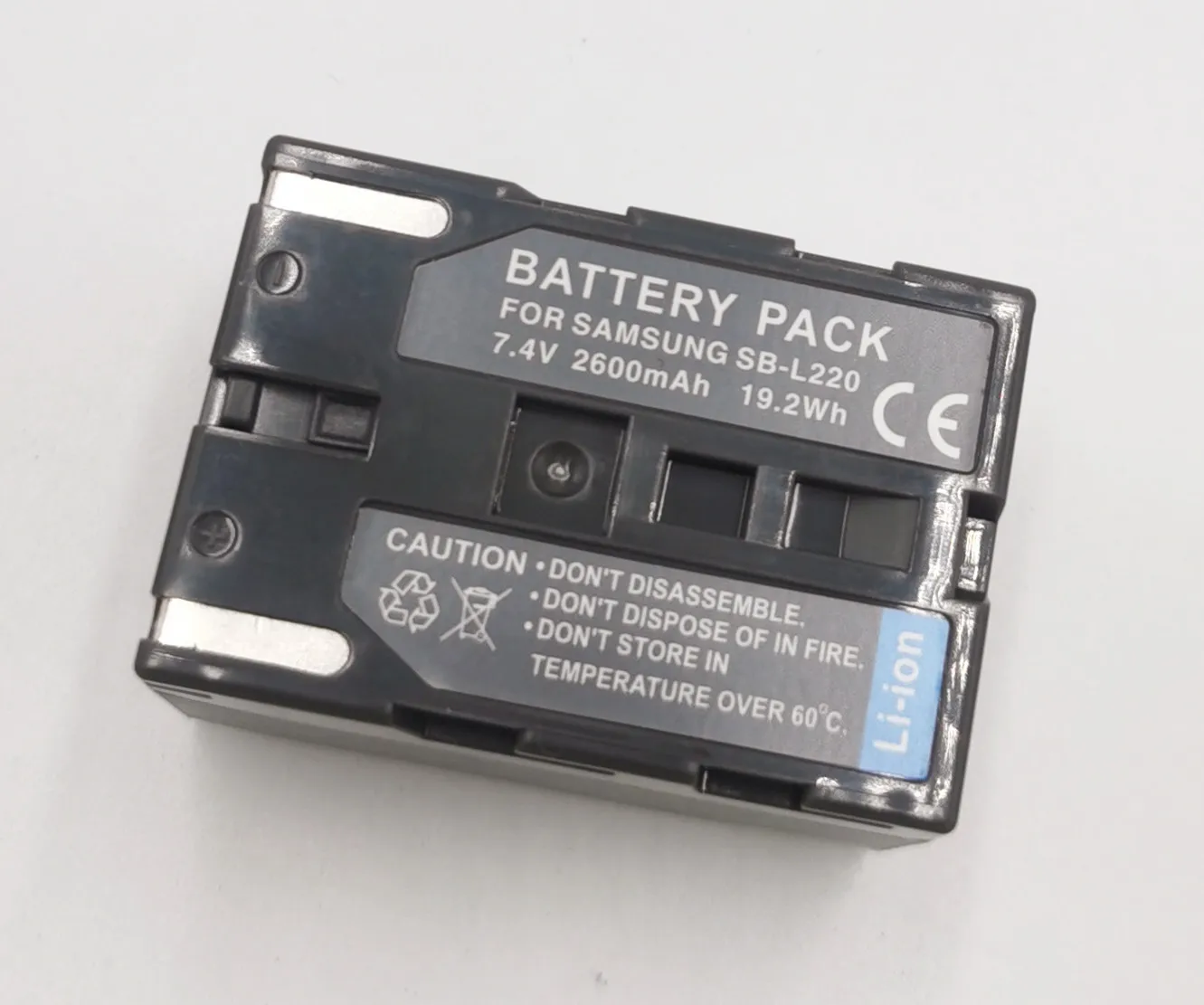 Высокое качество 2600 мАч Новый Сменный аккумулятор для Samsung SB-L220 SC-D20 SCD27 SC-D70 VP-D55 LS110