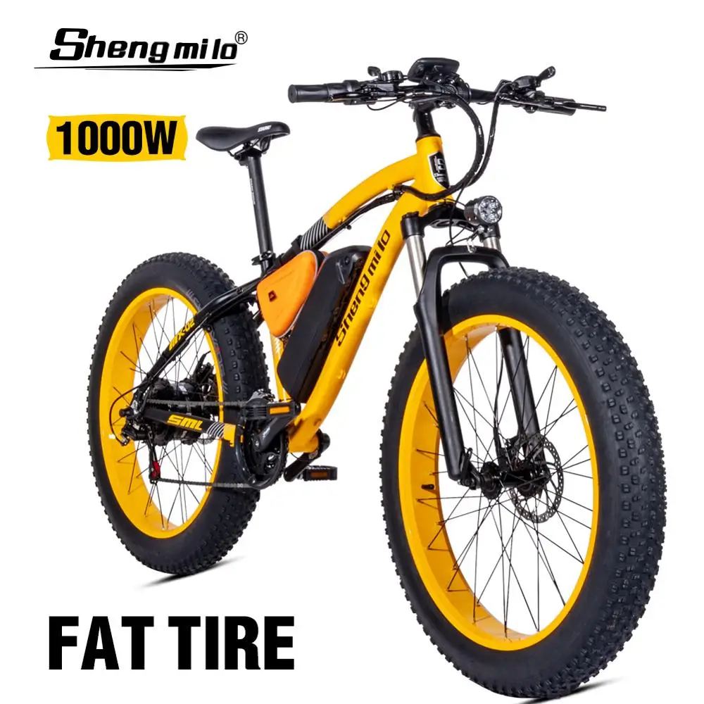Электрический велосипед ebike 48V1000W, Электрический горный велосипед 4,0, электрический велосипед с толстыми шинами, пляжный электровелосипед, электрический мотоцикл