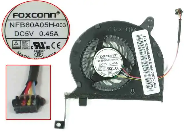 Вентилятор охлаждения Foxconn NFB60A05H 003 для серверного ноутбука постоянный ток 5 В 0 45 А