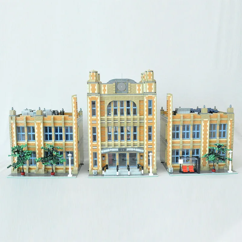 

MOC Modular University School Model City Architecture Building Blocks DIY Toys Brick Education Birthday Gifts Children 14412pcs