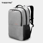 От бренда Tigernu 15,6 дюймовый ноутбук рюкзак Водонепроницаемый женские рюкзаки тонкий унисекс школьные сумки, рюкзаки для путешествий женские серые сумки