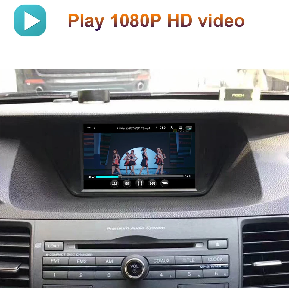 YESSUN для Honda Accord 2009~ 2013 автомобильный Android мультимедийный плеер gps навигация большой экран Авто Радио Bluetooth Поддержка carplay