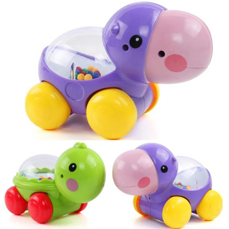 Мультяшная скользящая маленькая черепаха-Бегемот Обучающие Развивающие игрушки