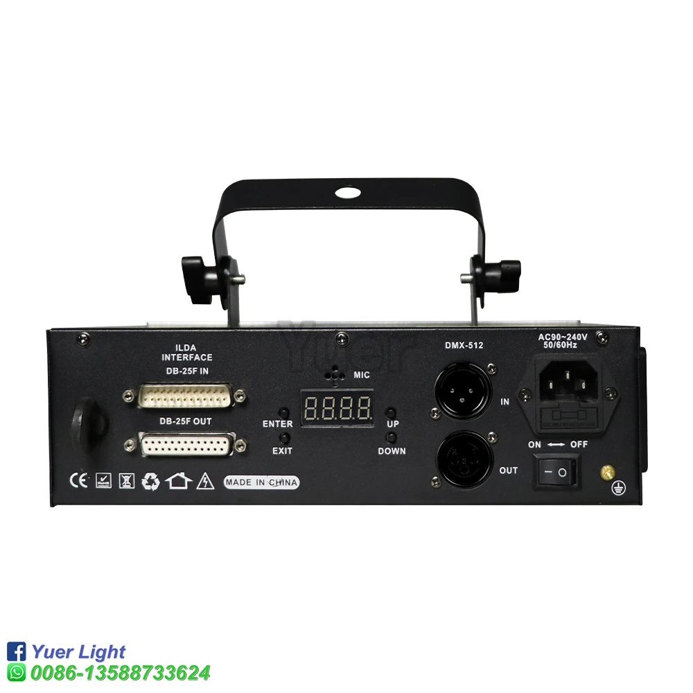 Цена 3 Вт ILDA 3D RGB лазерный светильник для свадьбы DJ диско Профессиональный луч DMX светильник щение клувечерние узор анимационный луч лазерный све...