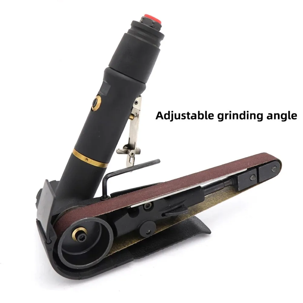 

20 * 520mm 16000rmp Air Belt Sander Pneumatic Machine For Grinding Polishing Abrasive Belt Air Belt Sander