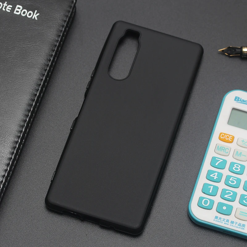 AMMYKI 6 1 'для Sony Xperia 5 2019 case Commerce мягкий черный силиконовый чехол без запаха для - Фото №1