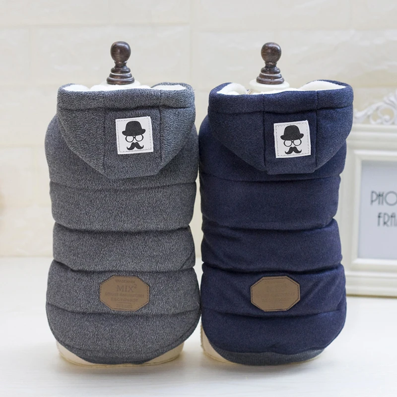 

Зимняя одежда для домашних животных, одежда для собак, хлопковая утепленная куртка, пальто, костюмы, высококачественная одежда для щенков и ...