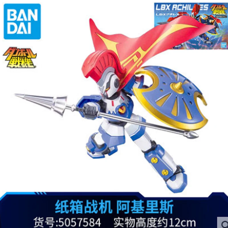 Оригинальный Bandai WARS LBX 001 Achilles Deku Женский Охотник за ниндзя сборная фигурка