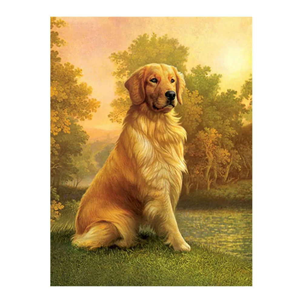 

Картина в виде животных Gog Алмазная круглая полная дрель Nouveaute DIY мозаика вышивка 5D Вышивка крестиком домашний декор подарки