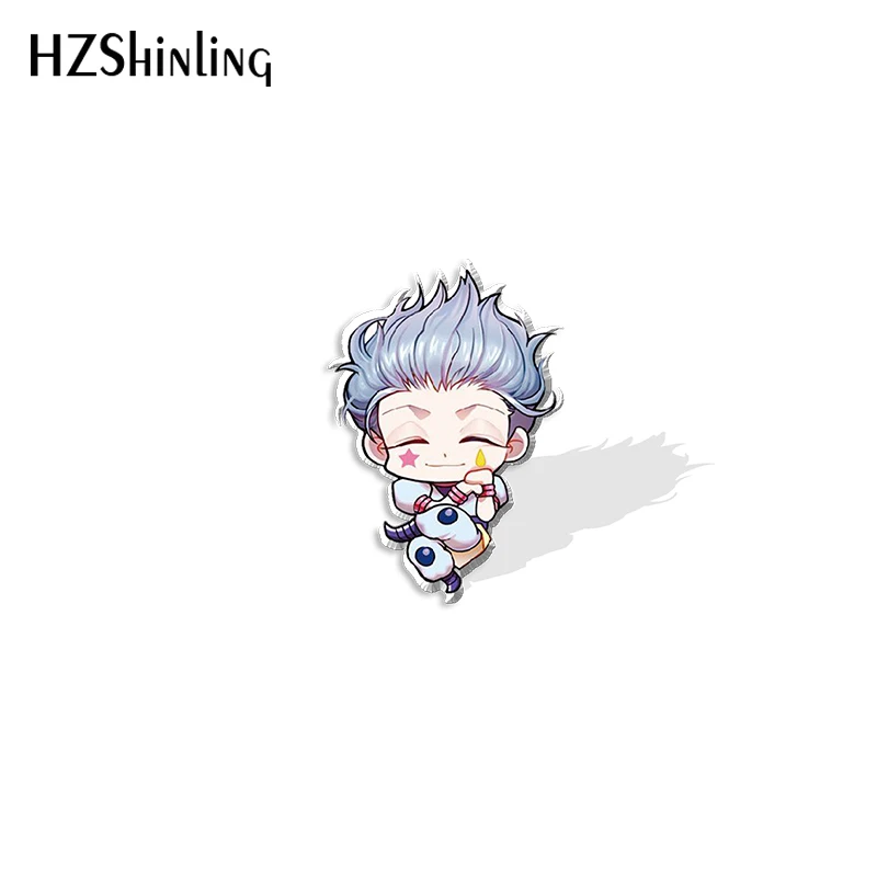 Новинка 2021 акриловая булавка для лацканов Hunter x Killua Gon Hisoka эпоксидная