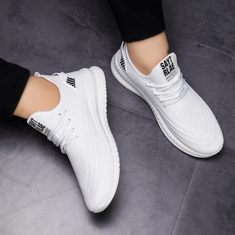 Летняя нескользящая обувь Мужские легкие удобные кроссовки Мужская