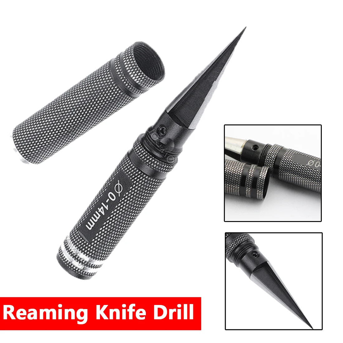 

Professional Drill Bit Woodworking 0-14mm Universal Expanding Hole Opener Reamer Driver Knife Tool For RC Hell Car Model Body