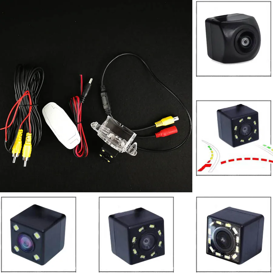 Автомобильная Водонепроницаемая камера заднего вида с ночным видением 4