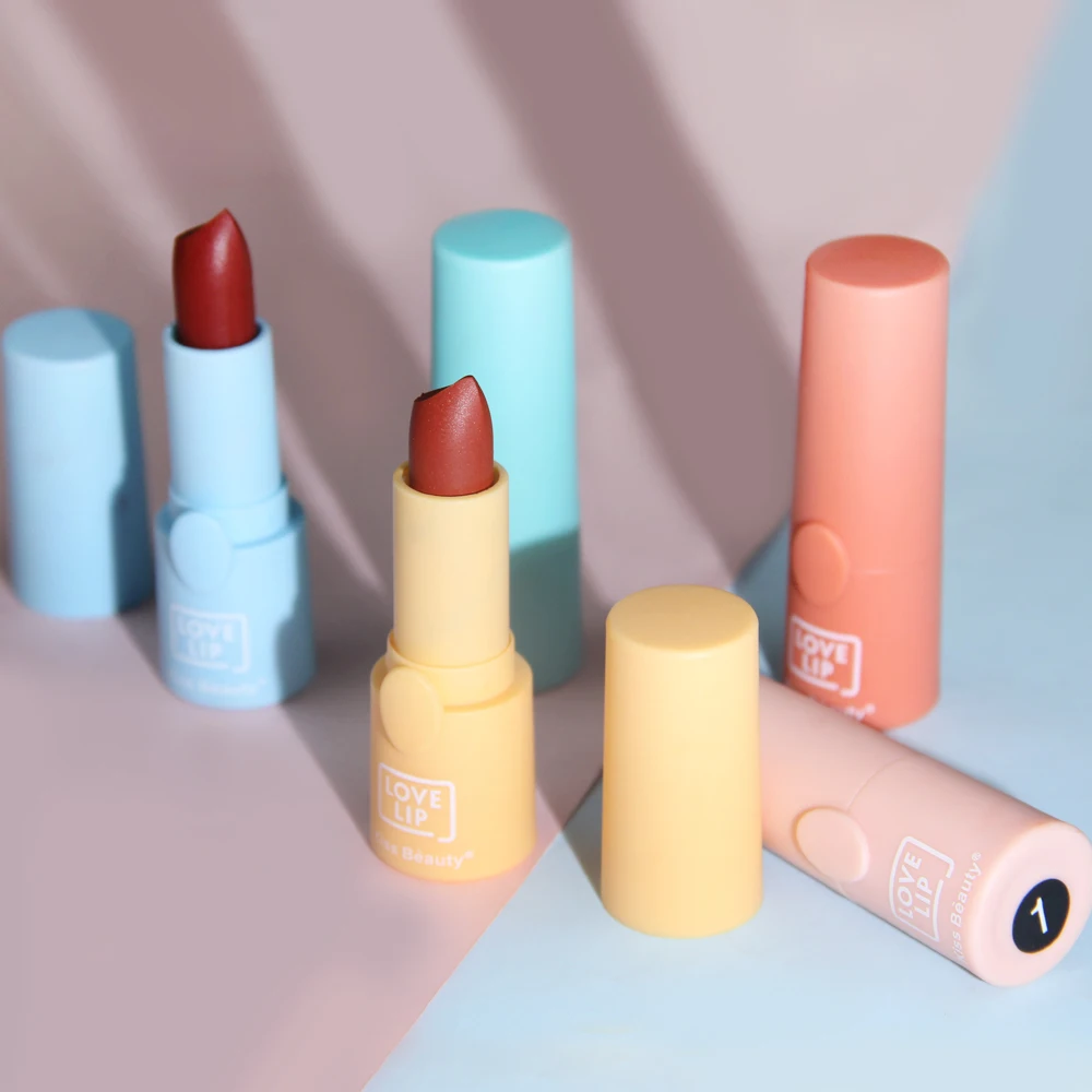 Набор матовой помады 5 шт./лот легко носить красная женская помада модный набор