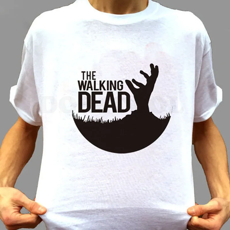 Новая модная мужская футболка с короткими рукавами надписью Walking Dead beauty Drama